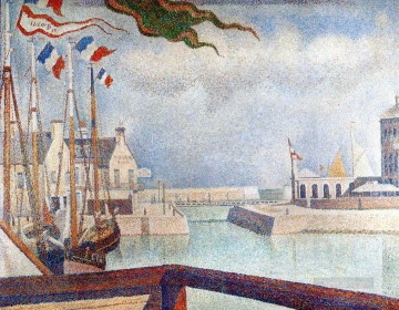Domingo en Port en Bessin 1888 Pinturas al óleo